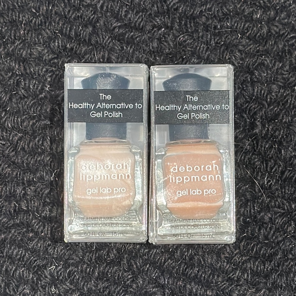 Deborah Lippmann Gel Lab Pro Nail Polish Set of 2-New